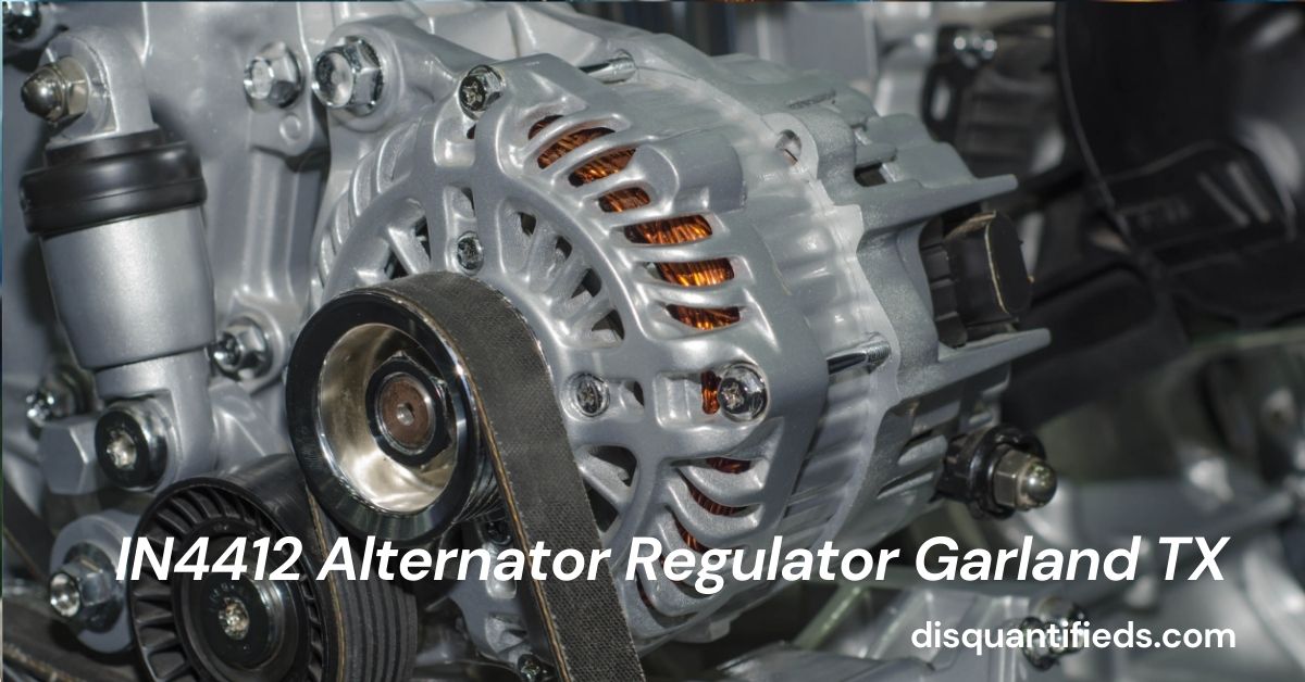 IN4412 Alternator Regulator Garland TX