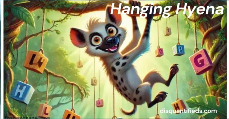 Hanging Hyena